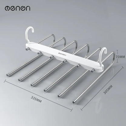 Multi-Layer Magic Pants Hanger for Closet Storage
